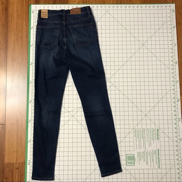 Madewell 10” High Rise Skinny 168* - Picture 4 of 5